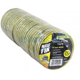 Ταινία μονωτική Πράσινη /Kίτρινη 19mmx20m Ταινία μονωτική Πράσινη /Kίτρινη 19mmx20m