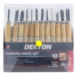 Set σκαρπέλα ξυλογλυπτικής 12 τεμαχίων Set σκαρπέλα ξυλογλυπτικής 12 τεμαχίων
