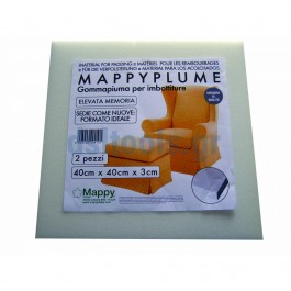 Ηχοαπορροφητικό αφρώδες πάνελ πολλαπλών χρήσεων 100 x 100 x 5cm (πάχος), MAPPYPLUME Ηχοαπορροφητικό αφρώδες πάνελ πολλαπλών χρήσεων 100 x 100 x 5cm (πάχος), MAPPYPLUME