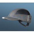 Καπέλο Bump cap με 8 led, Γκρι-Μαύρο