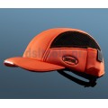 Καπέλο Bump cap signal 8+4 led, Πορτοκαλί-Μαύρο