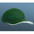 Καπέλο JOCKEY με 8 LED, Πράσινο, πλενόμενο