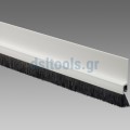 Βέργα PVC, αυτοκόλλητη, με βούρτσα, Διάφανη, 1m, JOLYFLEX