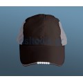 Καπέλο RUNNER CAP με 6+2 led, Μαύρο-Γκρι