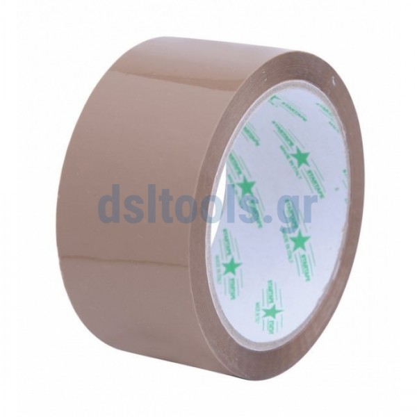 Ταινία συσκευασίας, Kαφέ, 50mm x 60m, θορυβώδης, PACKING TAPE STARTAPE NOISY