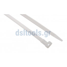 Δεματικά καλωδίων No 200x7,5mm, επαναχρησιμοποιούμενα, Λευκά, Nylon,set 100 Τεμαχίων , SAPISELCO Δεματικά καλωδίων No 200x7,5mm, επαναχρησιμοποιούμενα, Λευκά, Nylon,set 100 Τεμαχίων , SAPISELCO