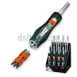 Κατσαβίδι τηλεσκοπικό, 192-267mm, set με 8 μύτες Κατσαβίδι τηλεσκοπικό, 192-267mm, set με 8 μύτες