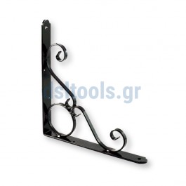 Γωνία διακοσμητική με καρόβολα Μαύρη Γωνία διακοσμητική με καρόβολα Μαύρη