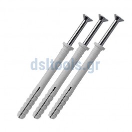 Βύσμα καρφωτό λευκό Ø8x55mm Βύσμα καρφωτό λευκό Ø8x55mm