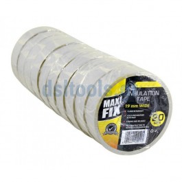 Ταινία μονωτική Λευκή 19mmx20m Ταινία μονωτική Λευκή 19mmx20m